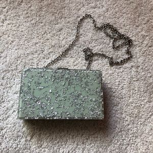 Urban Outfitter Mint Green Cross-Body Clutch